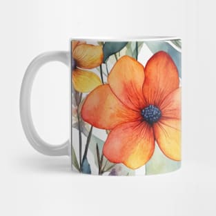 Floral Radiance Vibrant Design Delights Mug